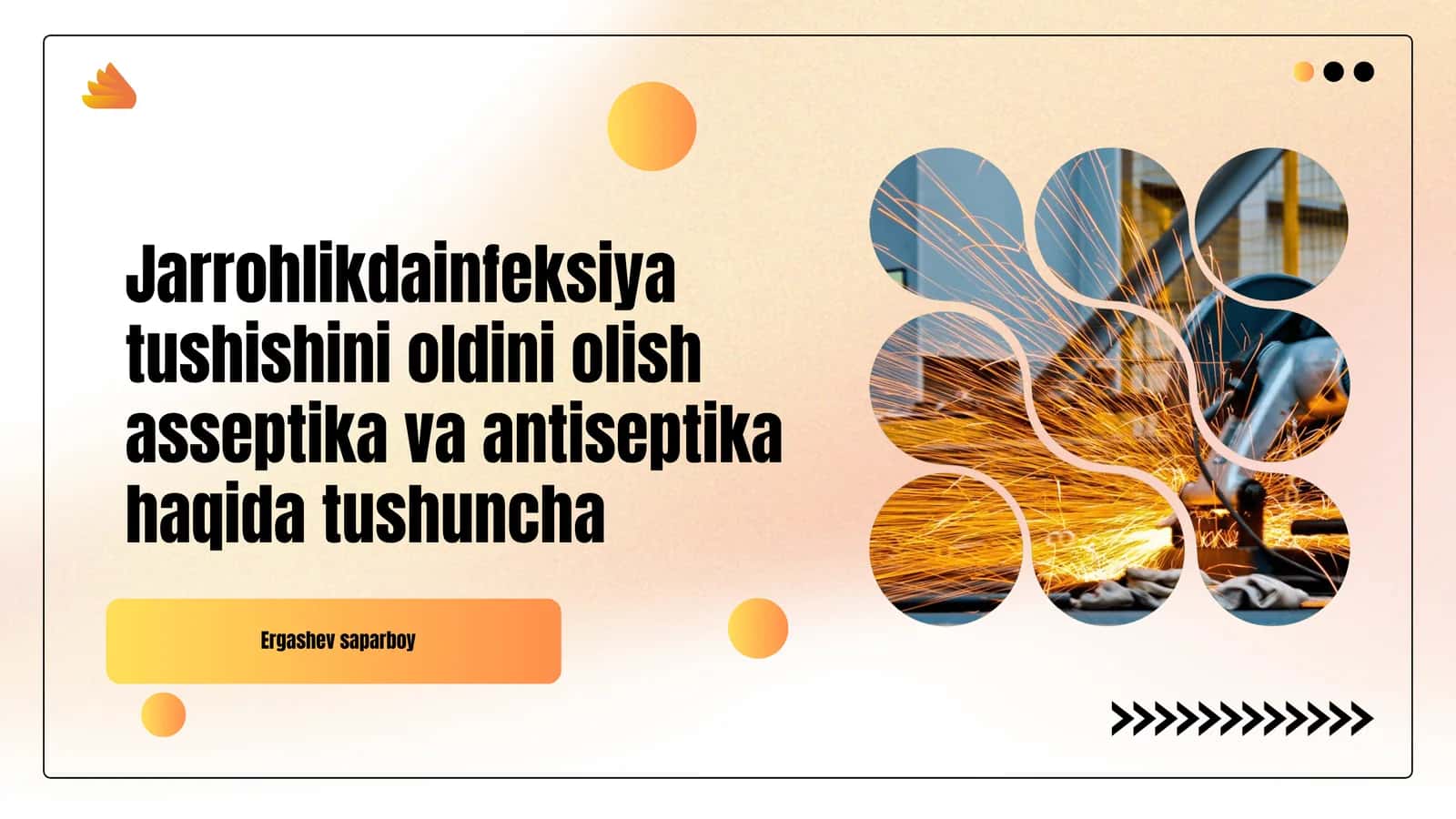 Jarrohlikda infeksiya tushishini oldini olish 1