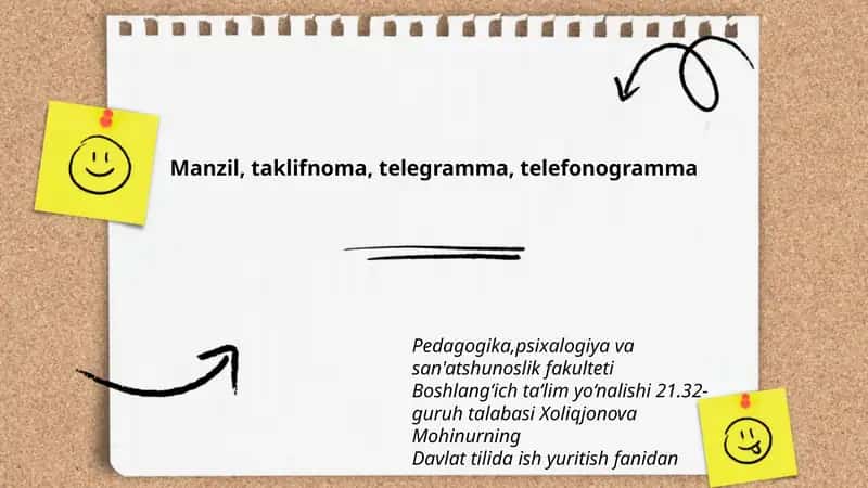 Boshlang‘ich ta‘lim yo‘nalishi 21.32-guruh talabasi Xoliqjonova Mohinurning 1