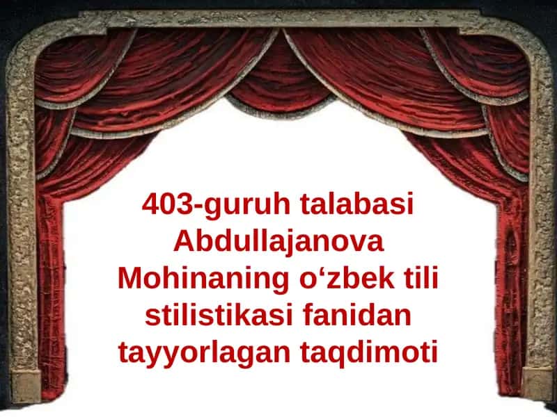 Askiya va qiziqchilik sanʼati boʻyicha taqdimot 1