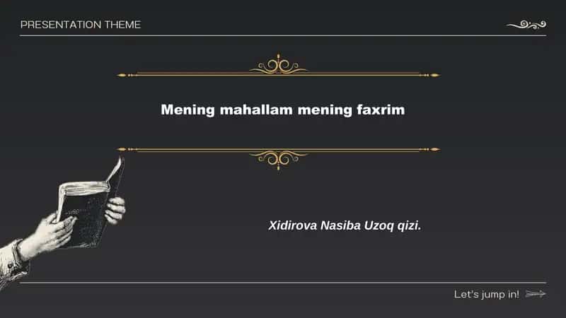 Mahallamning tarixi va qadimiy yodgorliklari 1