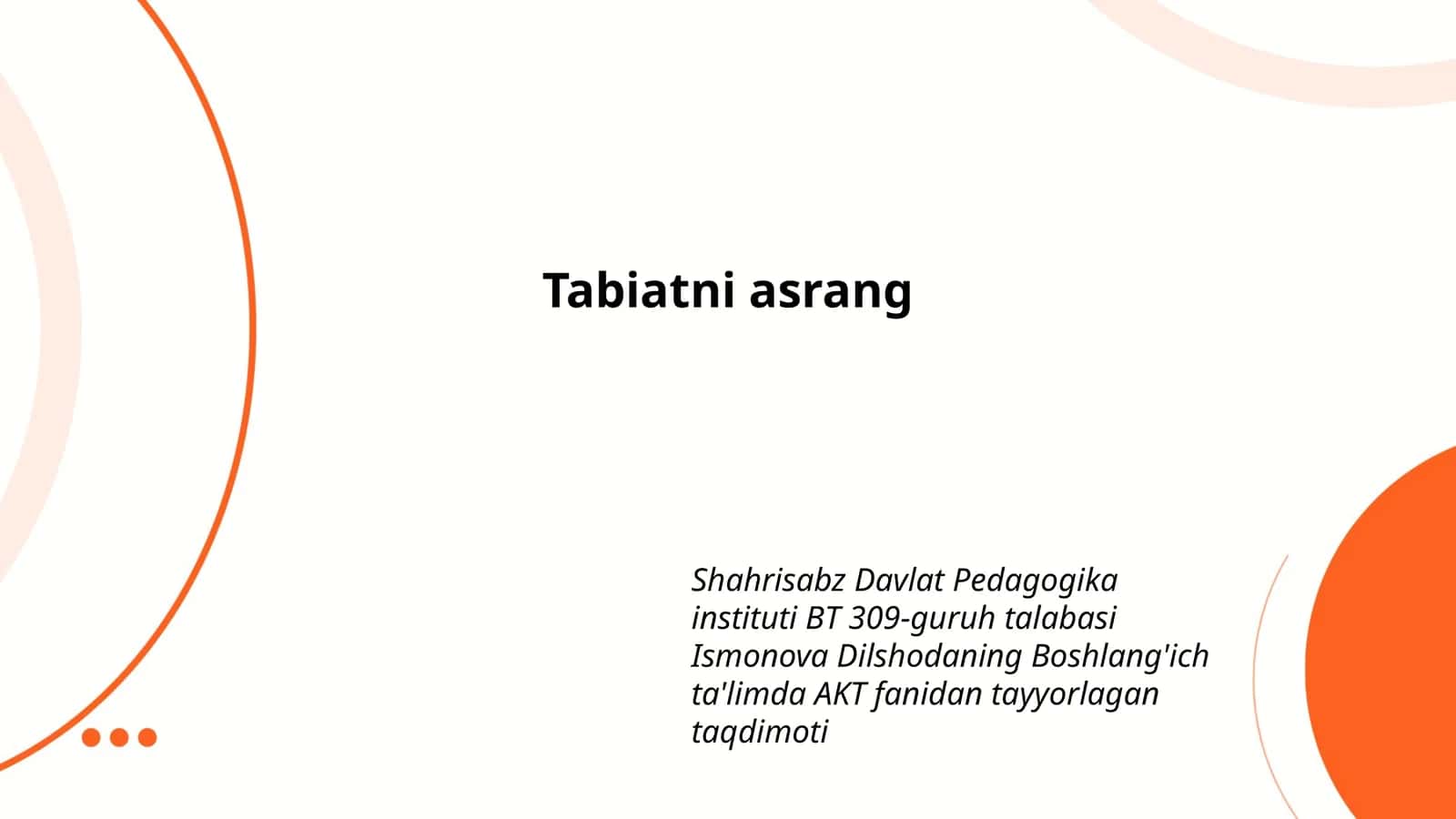 Tabiatni asrang 1
