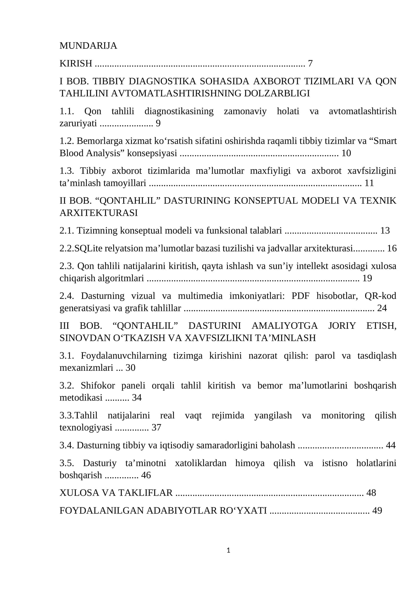 QON TAHLILINI AVTOMATLASHTIRISHNING DOLZARBLIGI 1
