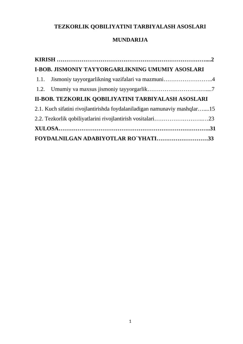 TEZKORLIK QOBILIYATINI TARBIYALASH ASOSLARI 1