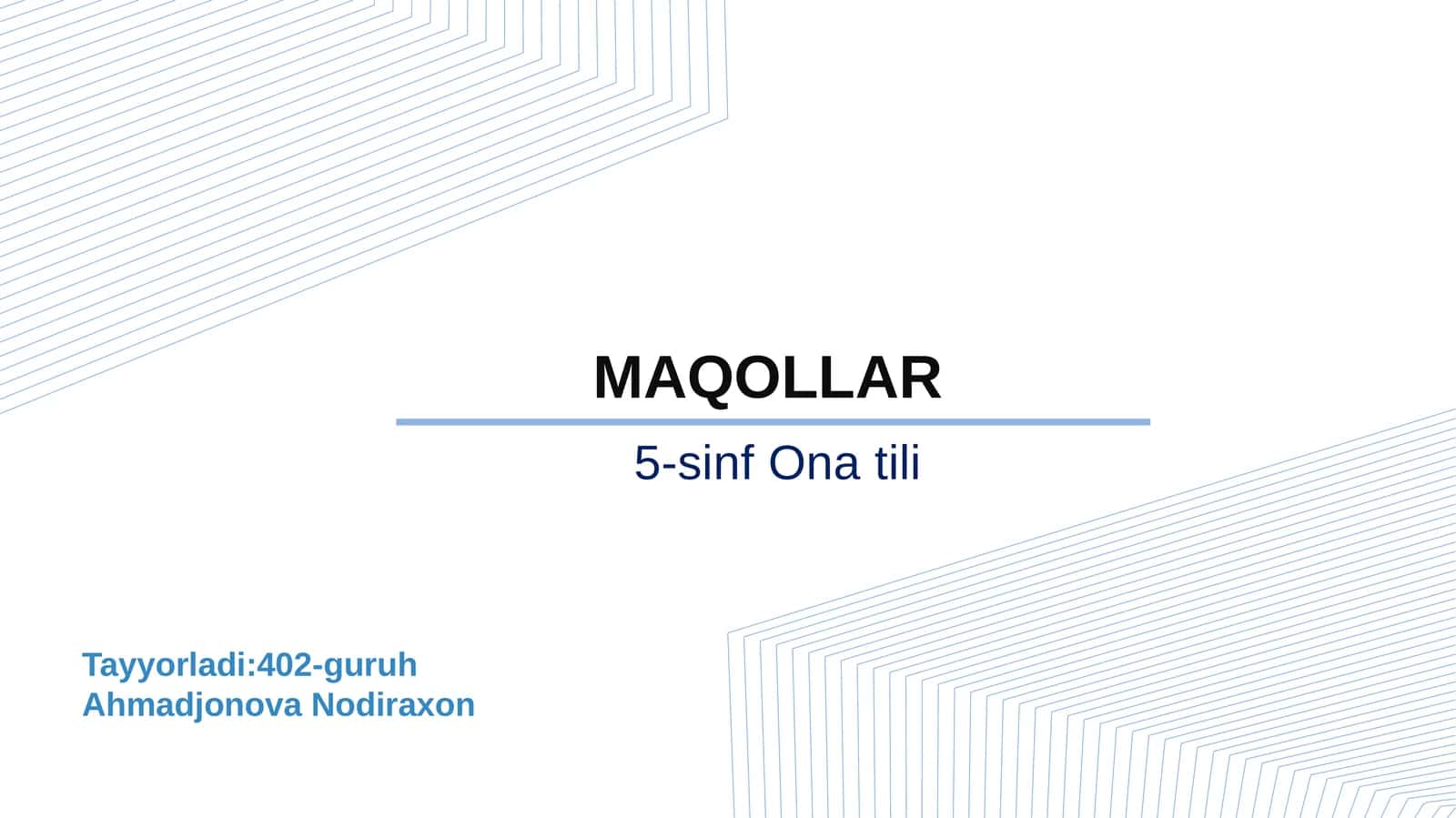 MAQOLLAR 1