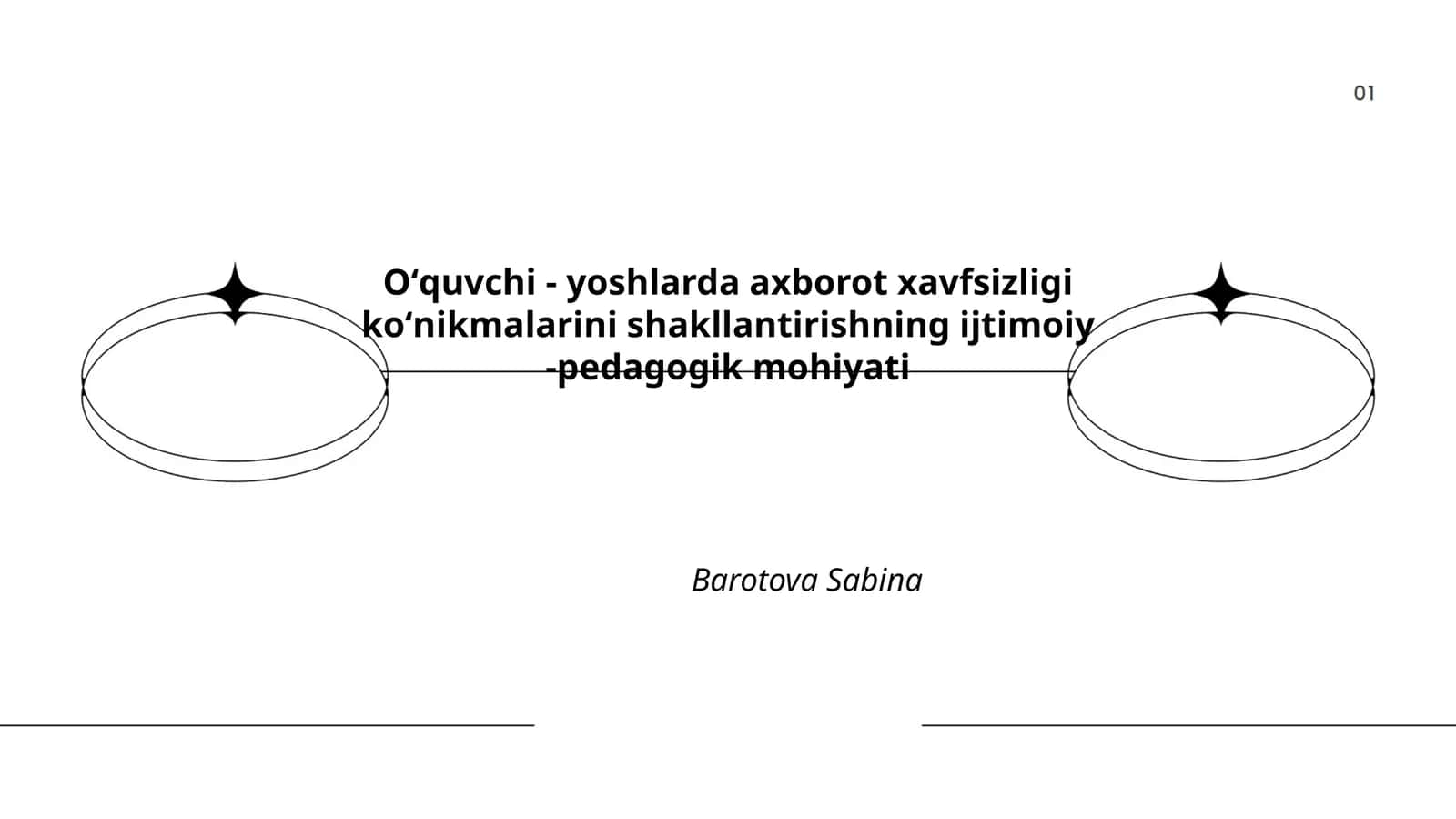 Oʻquvchi - yoshlarda axborot xavfsizligi koʻnikmalarini shakllantirishning ijtimoiy -pedagogik mohiyati 1