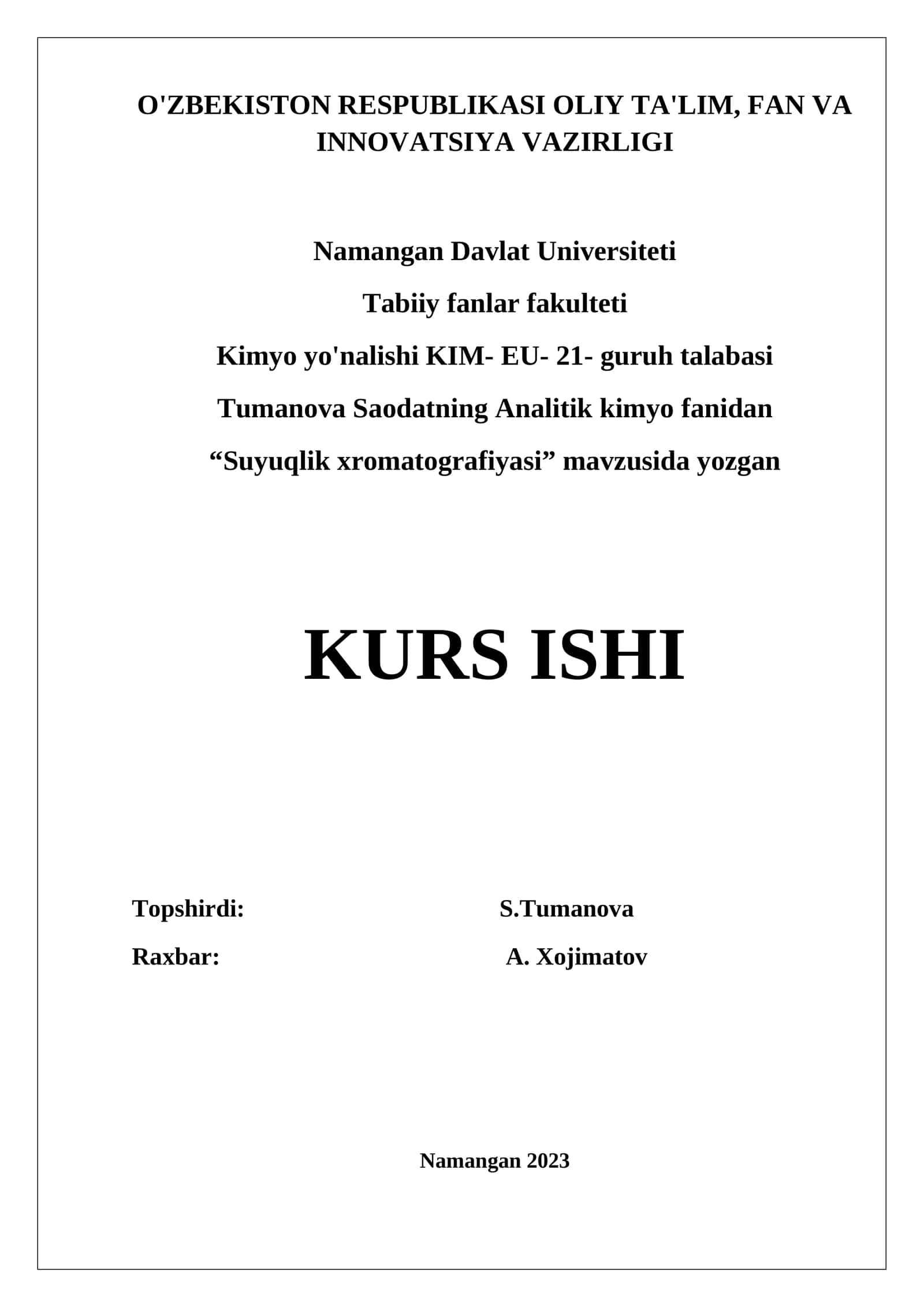 Suyuqlik xromatografiyasi 1