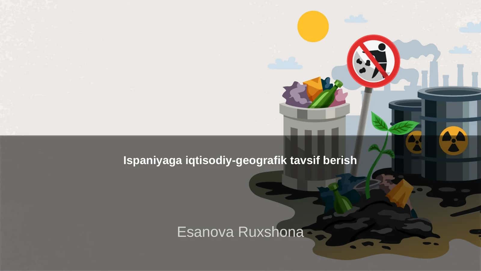 Ispaniyaga iqtisodiy-geografik tavsif berish 1