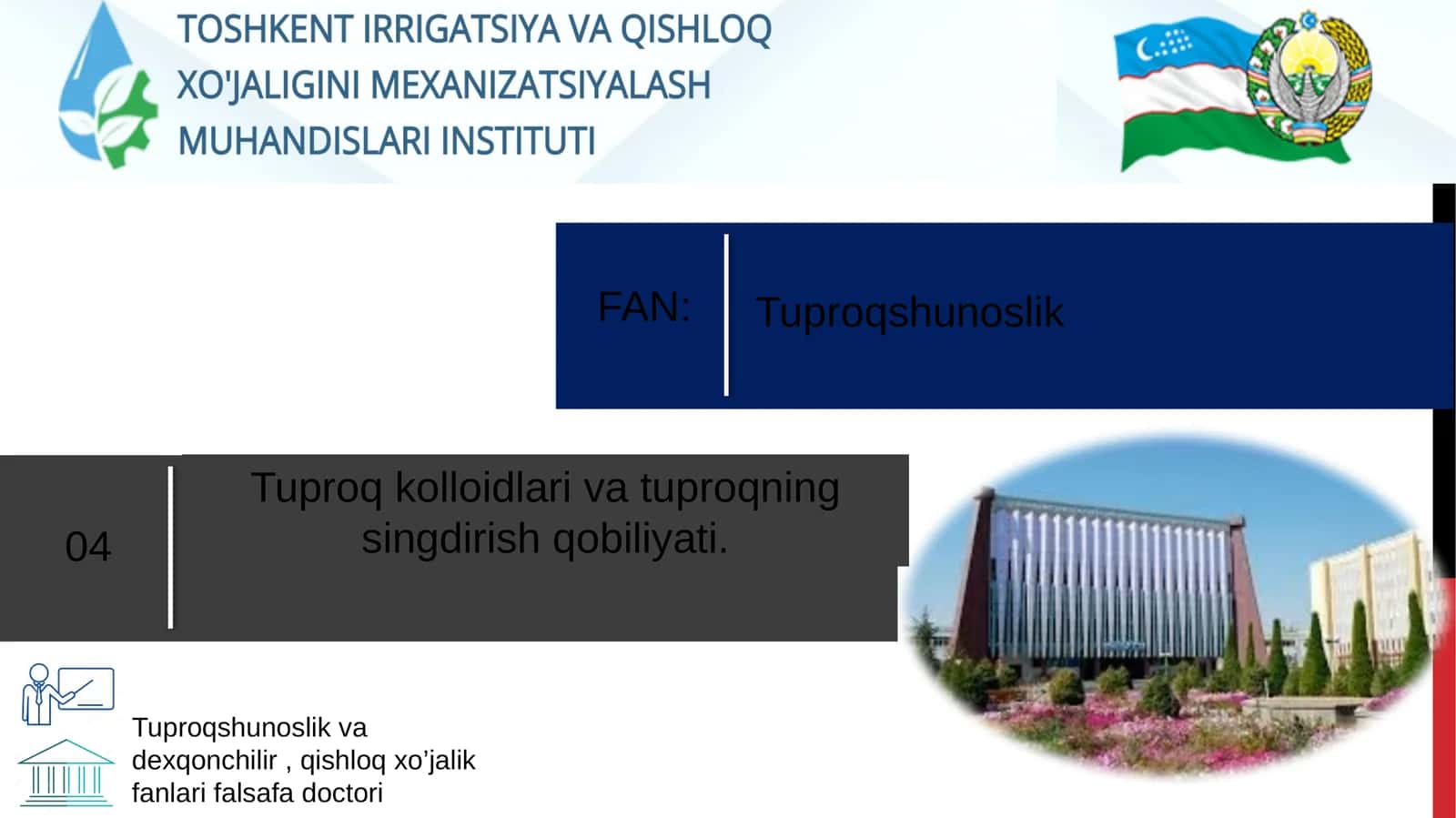 Tuproqshunoslik 1