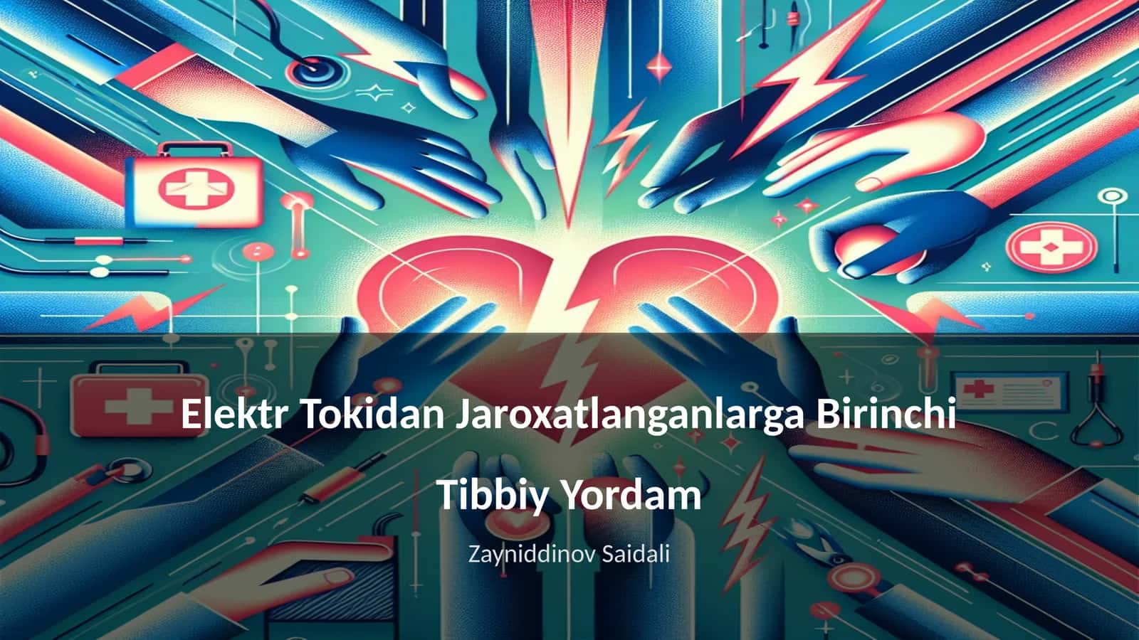 Elektr Tokidan Jaroxatlanganlarga Birinchi Tibbiy Yordam 1