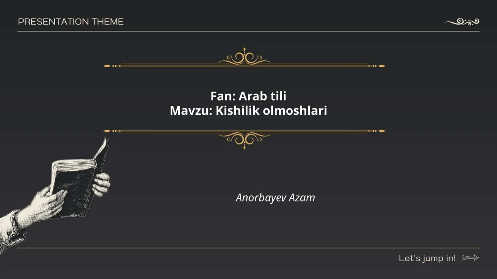 Kishilik olmoshlari 1