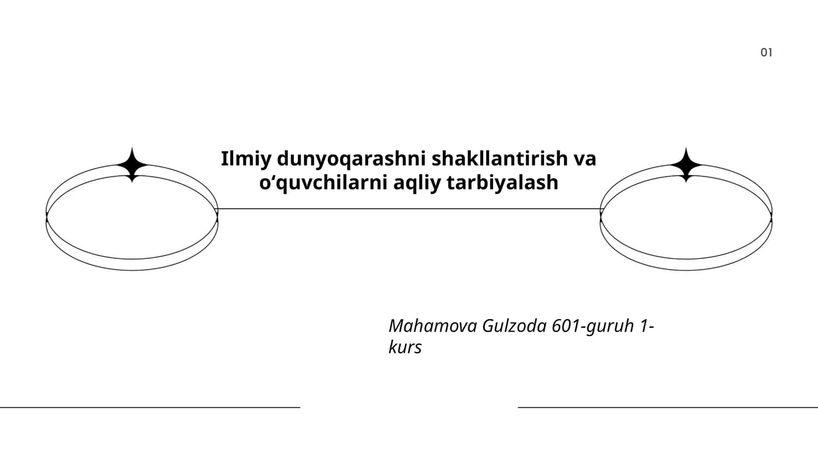 Ilmiy dunyoqarash tushunchasi va pedagogik ahamiyati 1