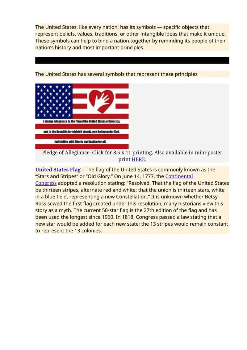 Pledge of Allegiance 1