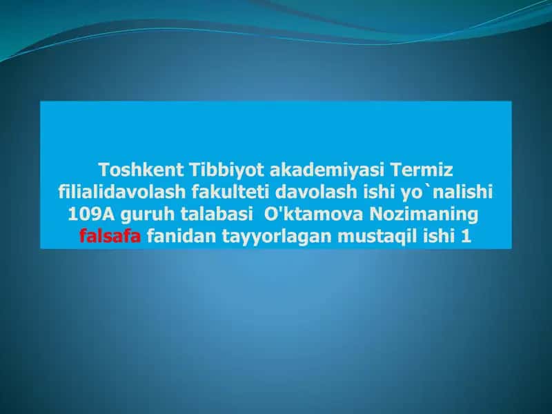 Jamiyatning ijtimoiy, siyosiy va maʼnaviy tizimi 1
