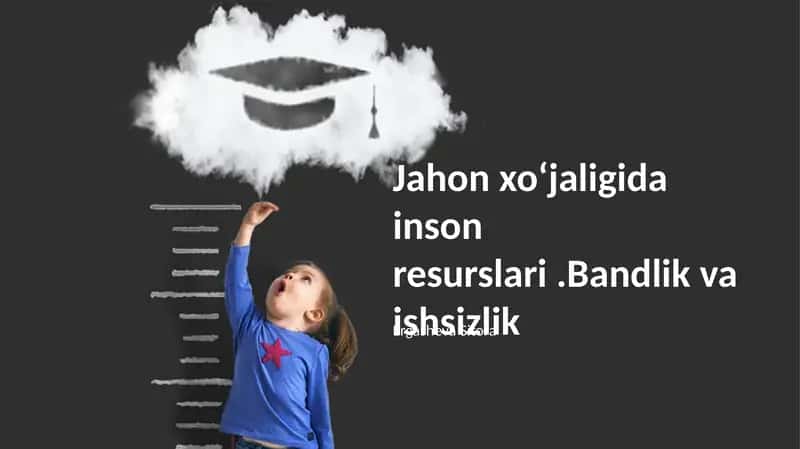 Bandlik va ishsizlik 1