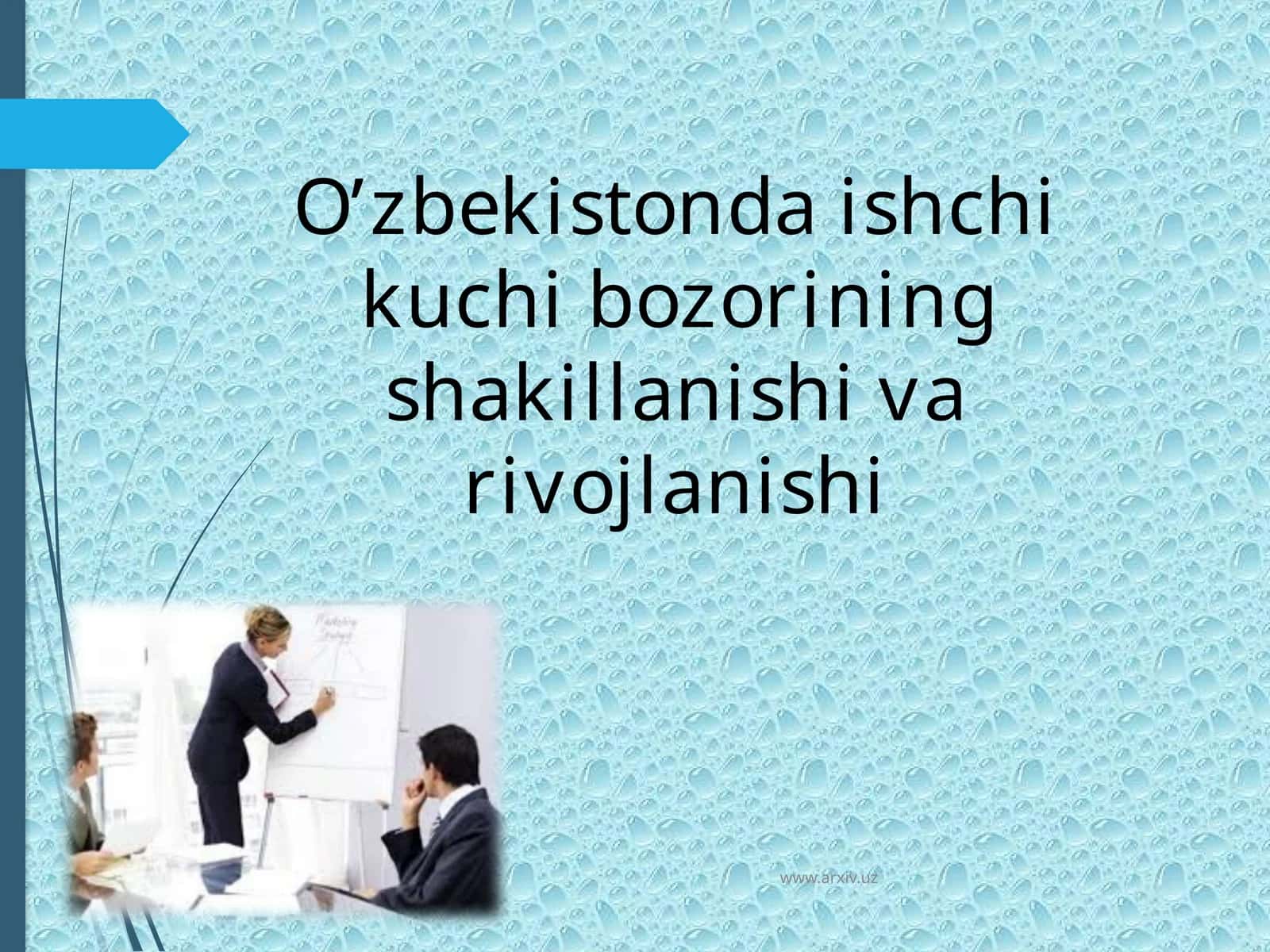 Yoshlar ish bilan bandligi muammosi 1