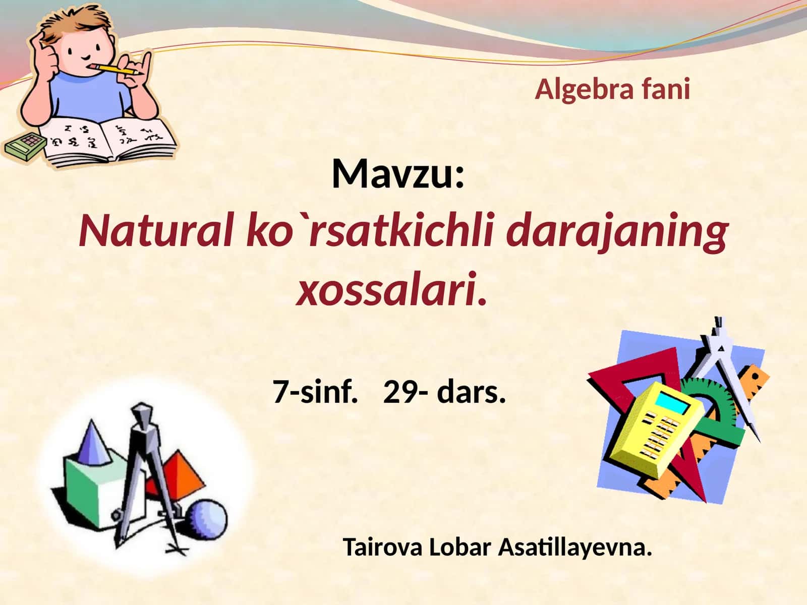 Algebrafani 1
