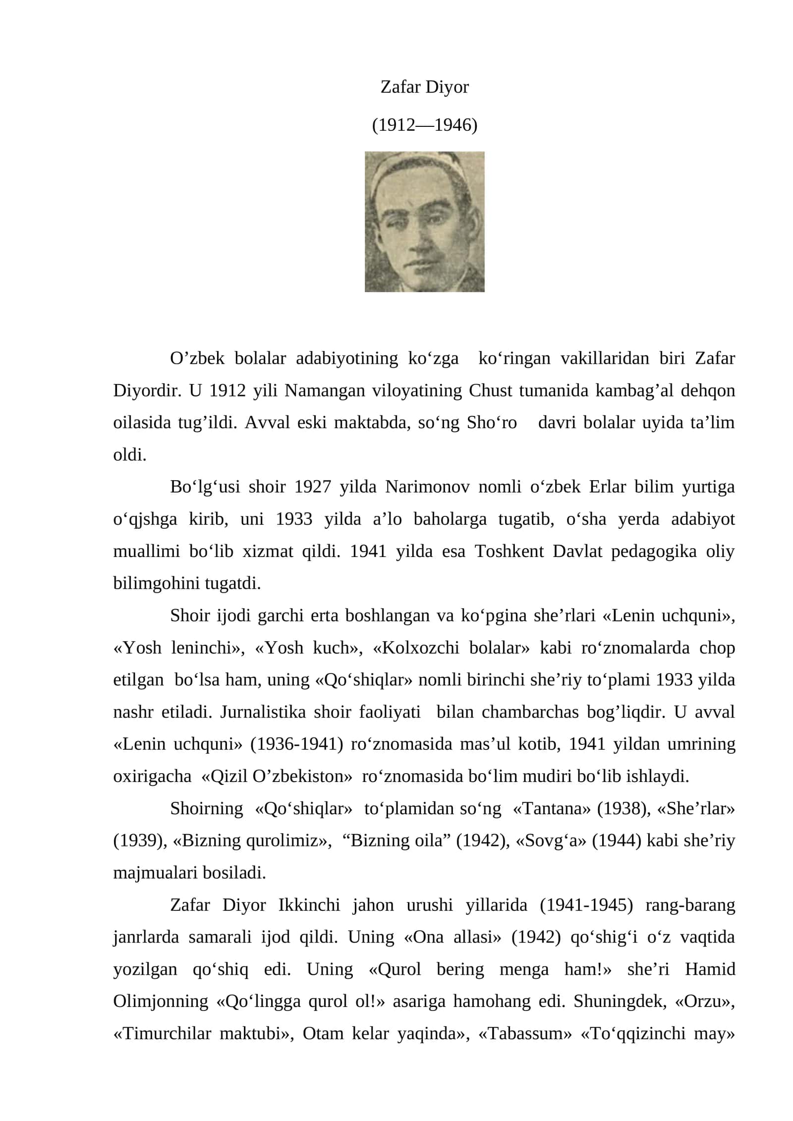 Zafar Diyor 1