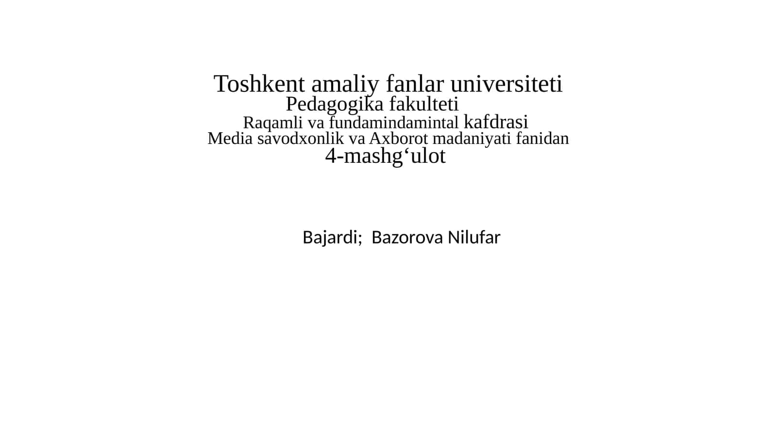 Xorijiy mamlakatlarning mediasavodxonlik va axborot madaniyati tahlili 1