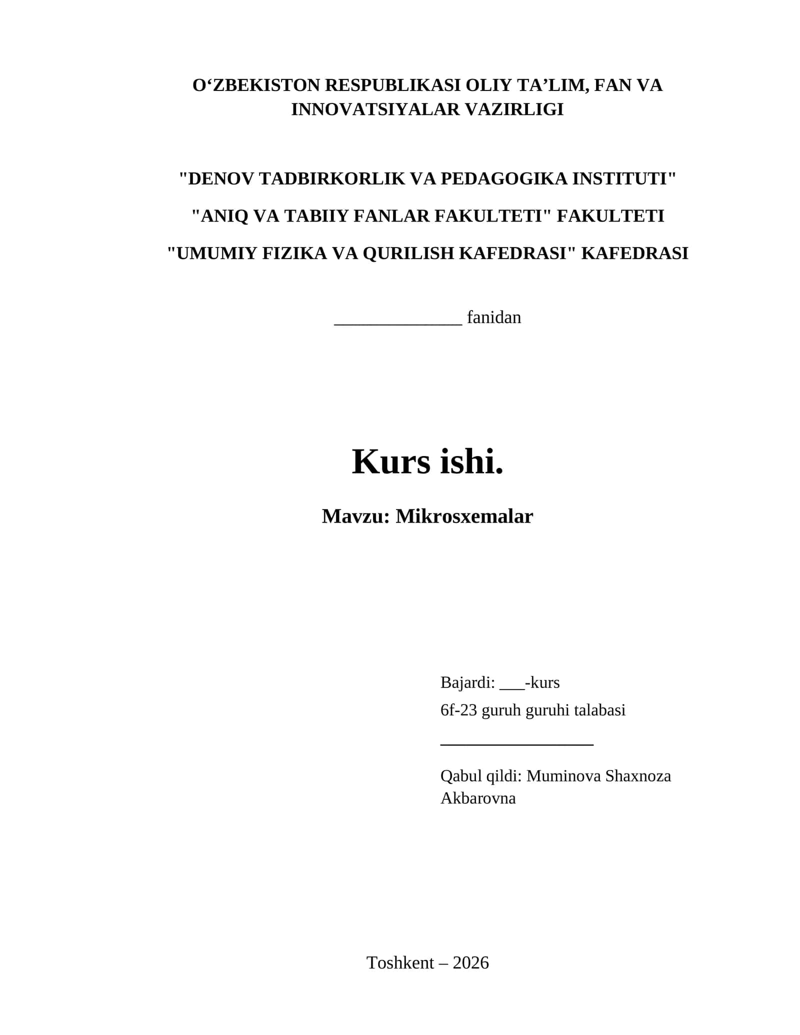 Mikrosxemalar 1