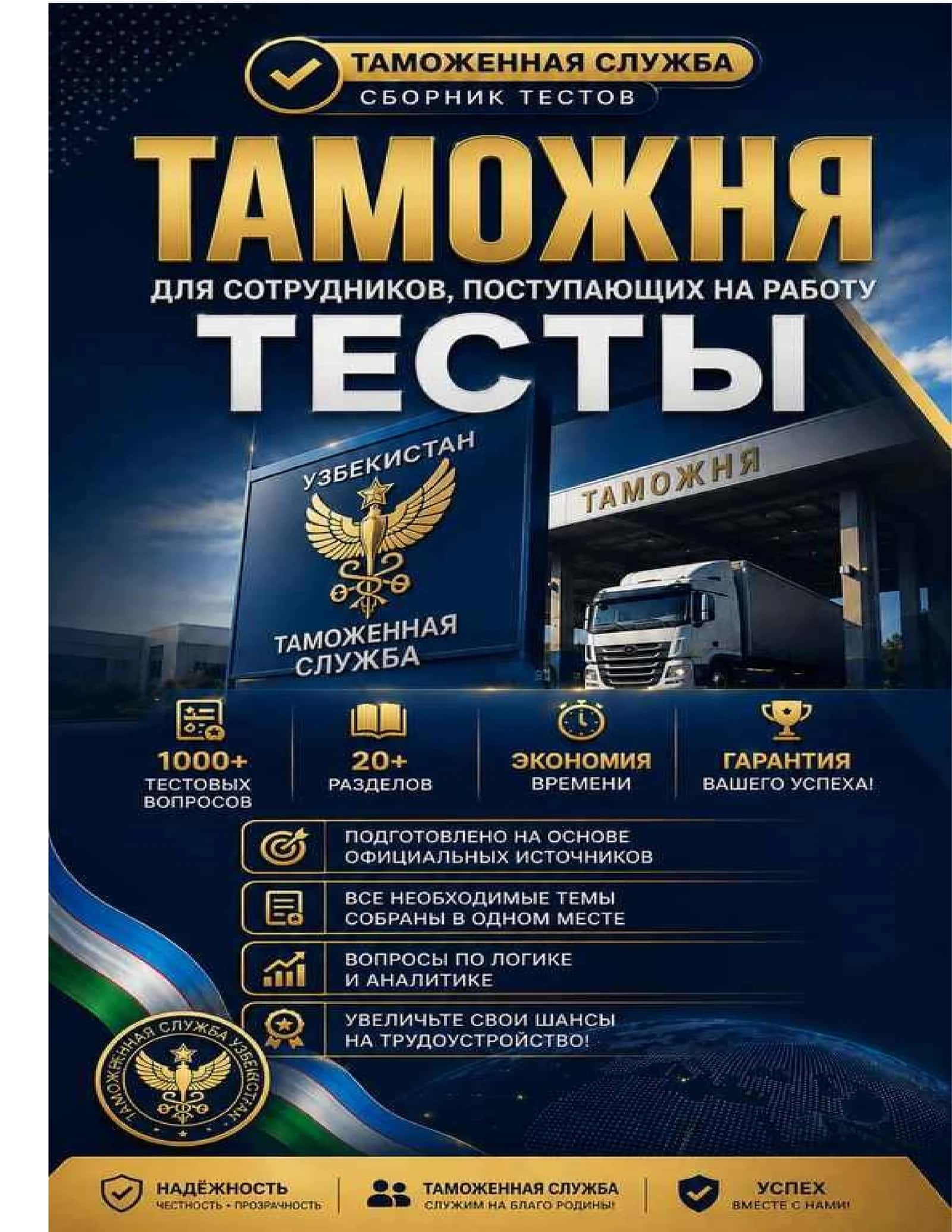 ТАМОЖЕННАЯ АКАДЕМИЯ - ТЕСТОВЫЕ ВОПРОСЫ 1