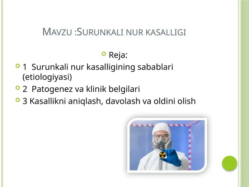 Surunkali nur kasalligi 1
