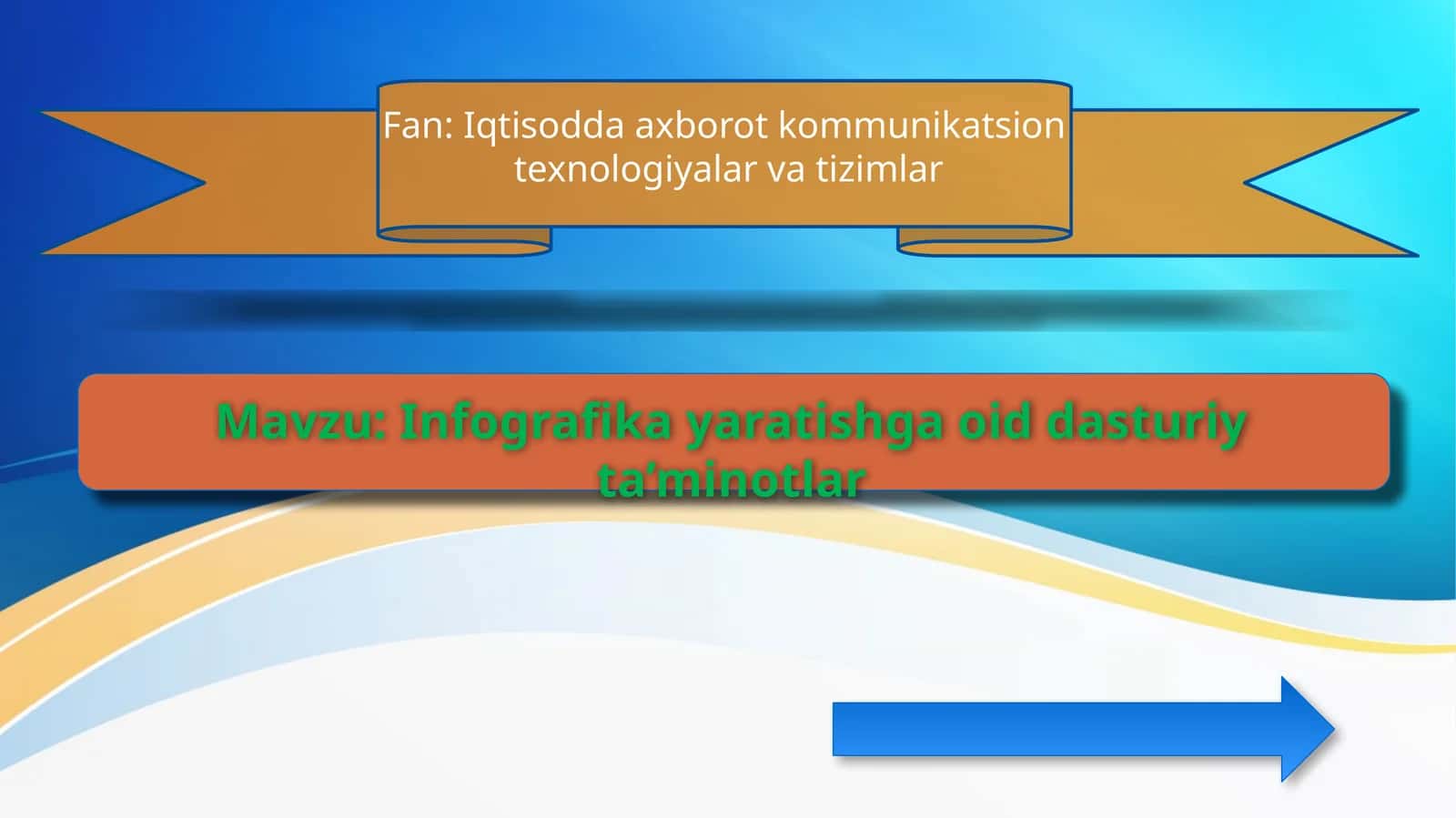 lnfografika yaratishga oid dasturiy ta’minotlar 1