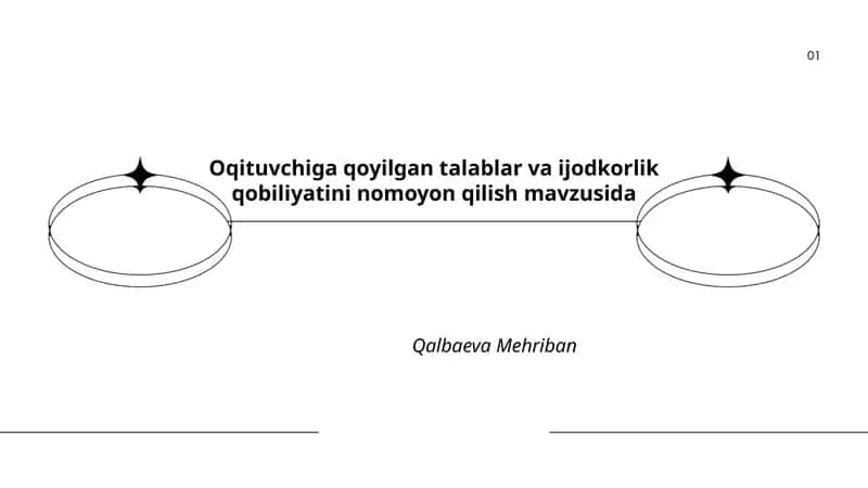 O'qituvchilik kasbining asosiy talablari 1