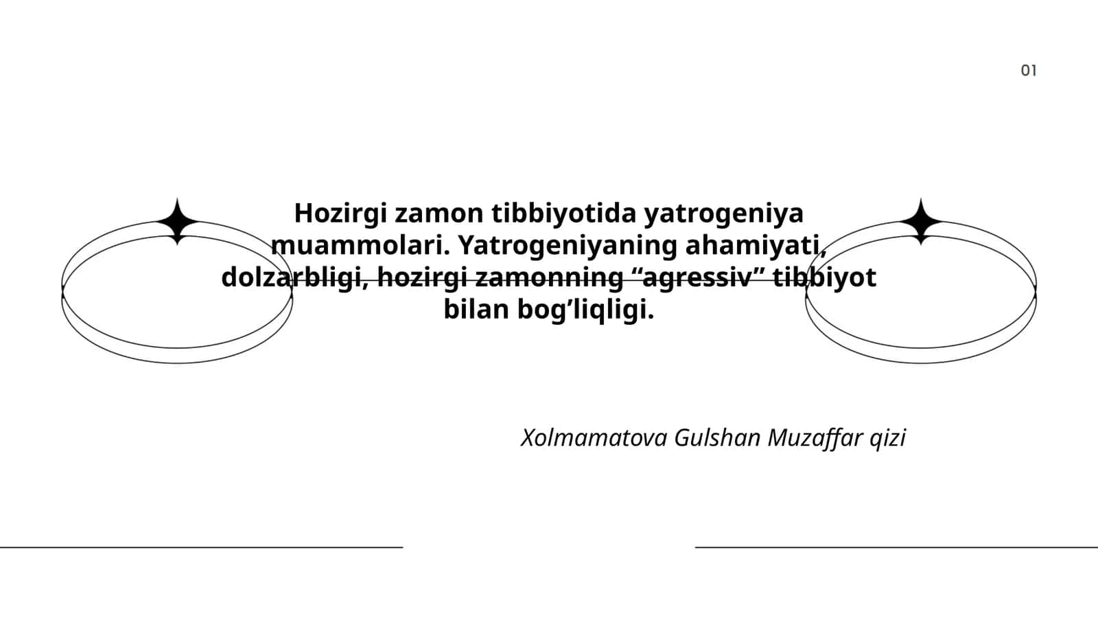 Yatrogeniya Muammolari 1