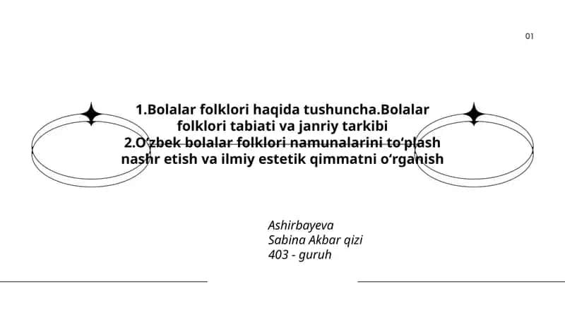 Bolalar folklori 1