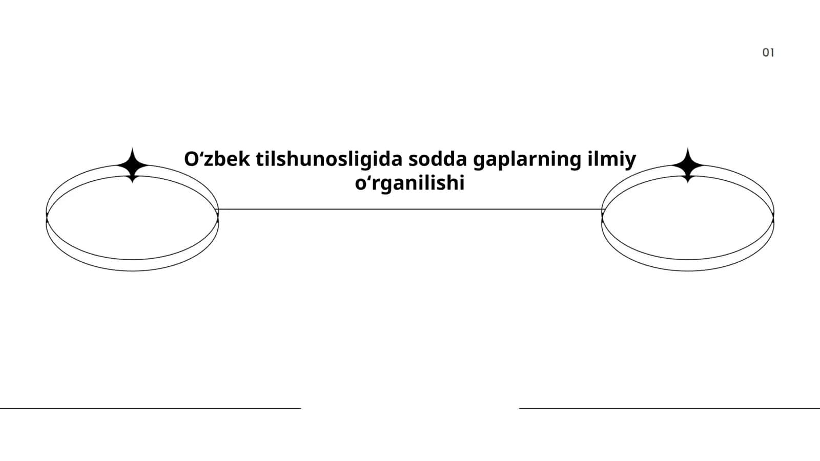 Oʻzbek tilshunosligida sodda gaplarning ilmiy oʻrganilishi 1