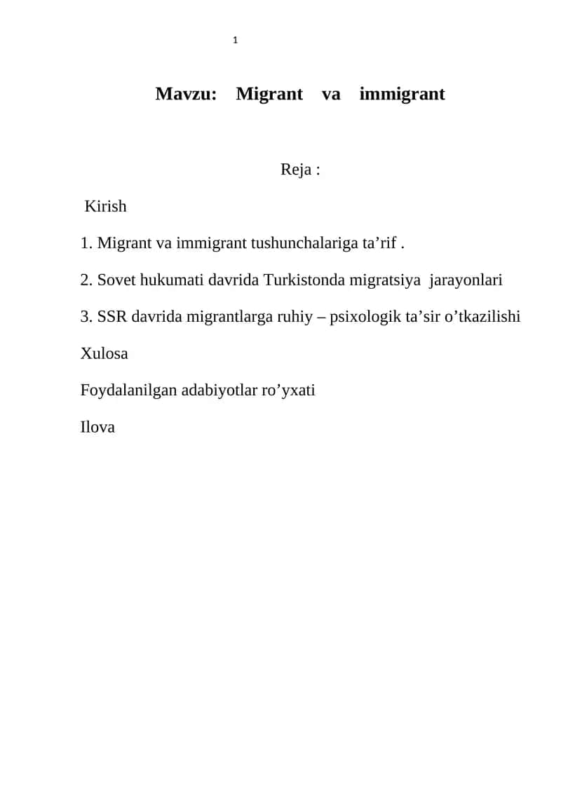 Migrant va immigrant 1