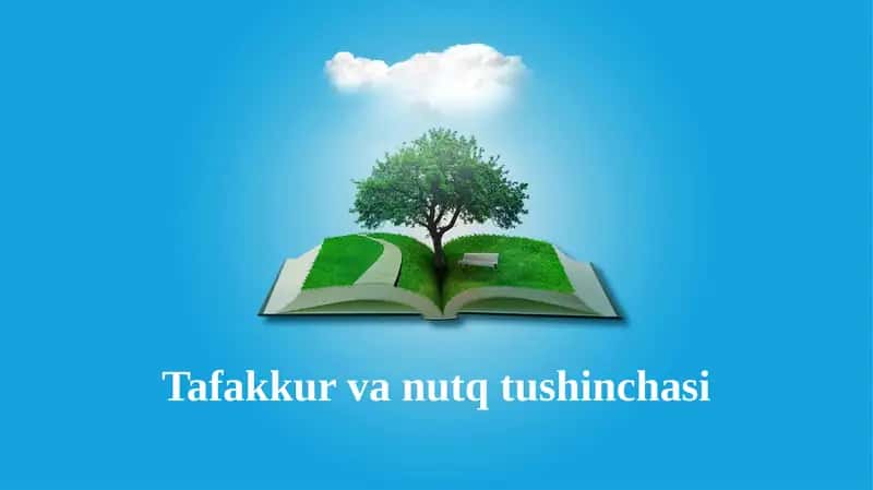 Tafakkurvanutqtushinchasi 1