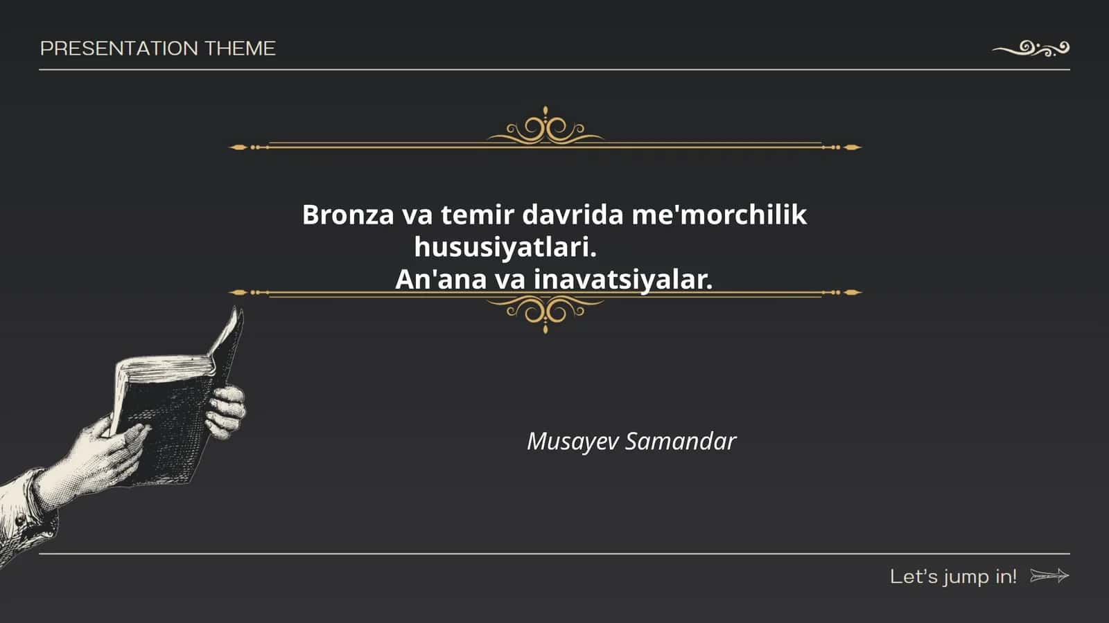 Bronza va temir davrida me'morchilik hususiyatlari 1