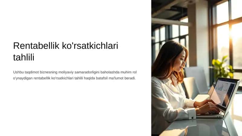 Rentabellik ko'rsatkichlari tahlili 1