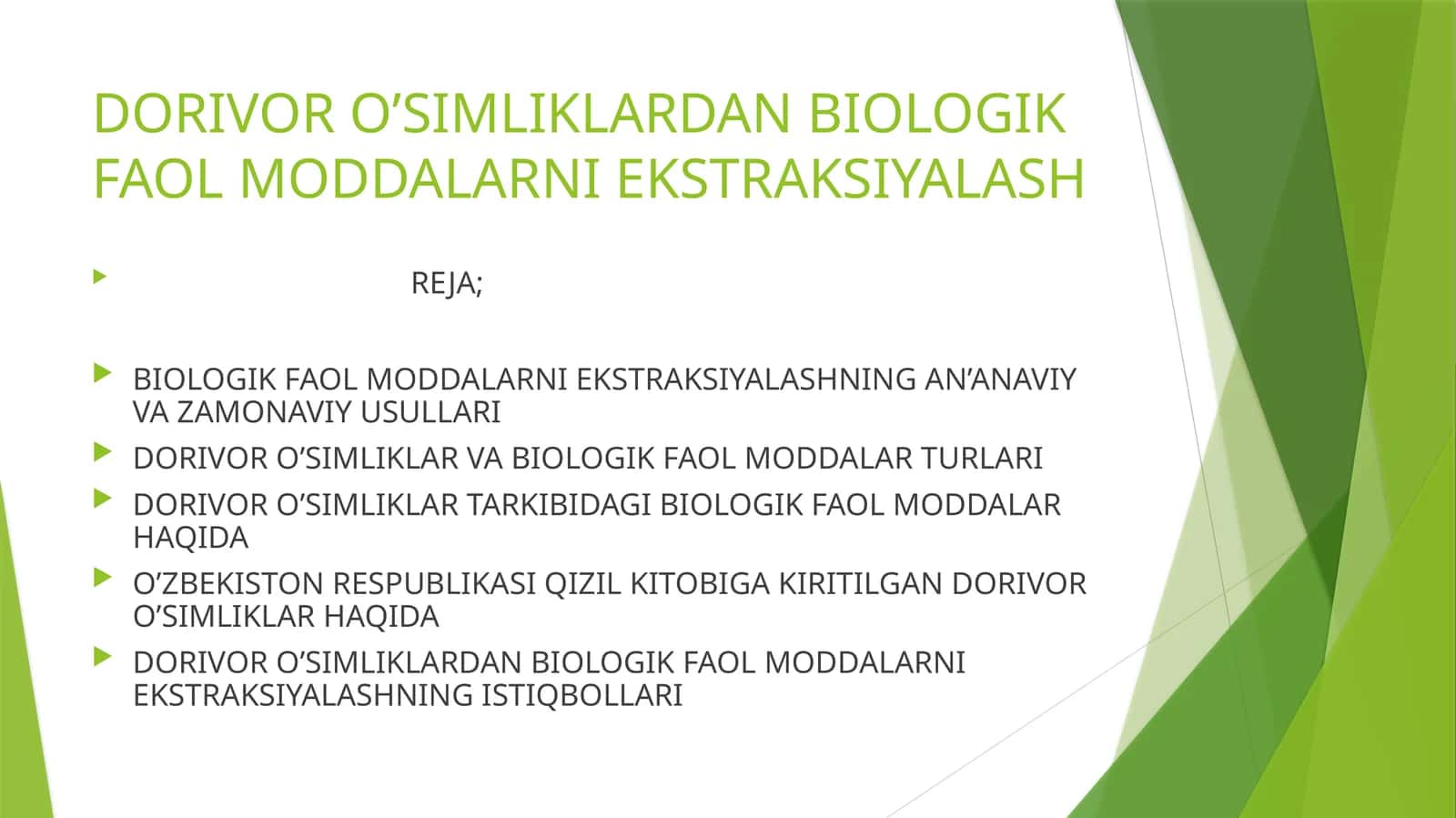 Dorivor O’simliklardan Biologik Faol Moddarni Ekstraksiyalash 1
