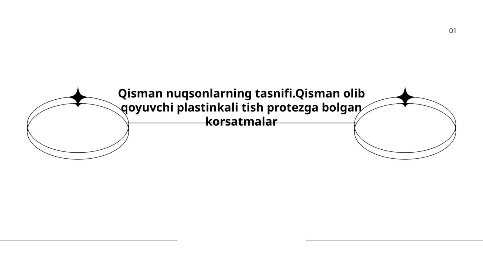 Qisman nuqsonlarning tasnifi.Qisman olib qoyuvchi plastinkali tish protezga bolgan korsatmalar 1