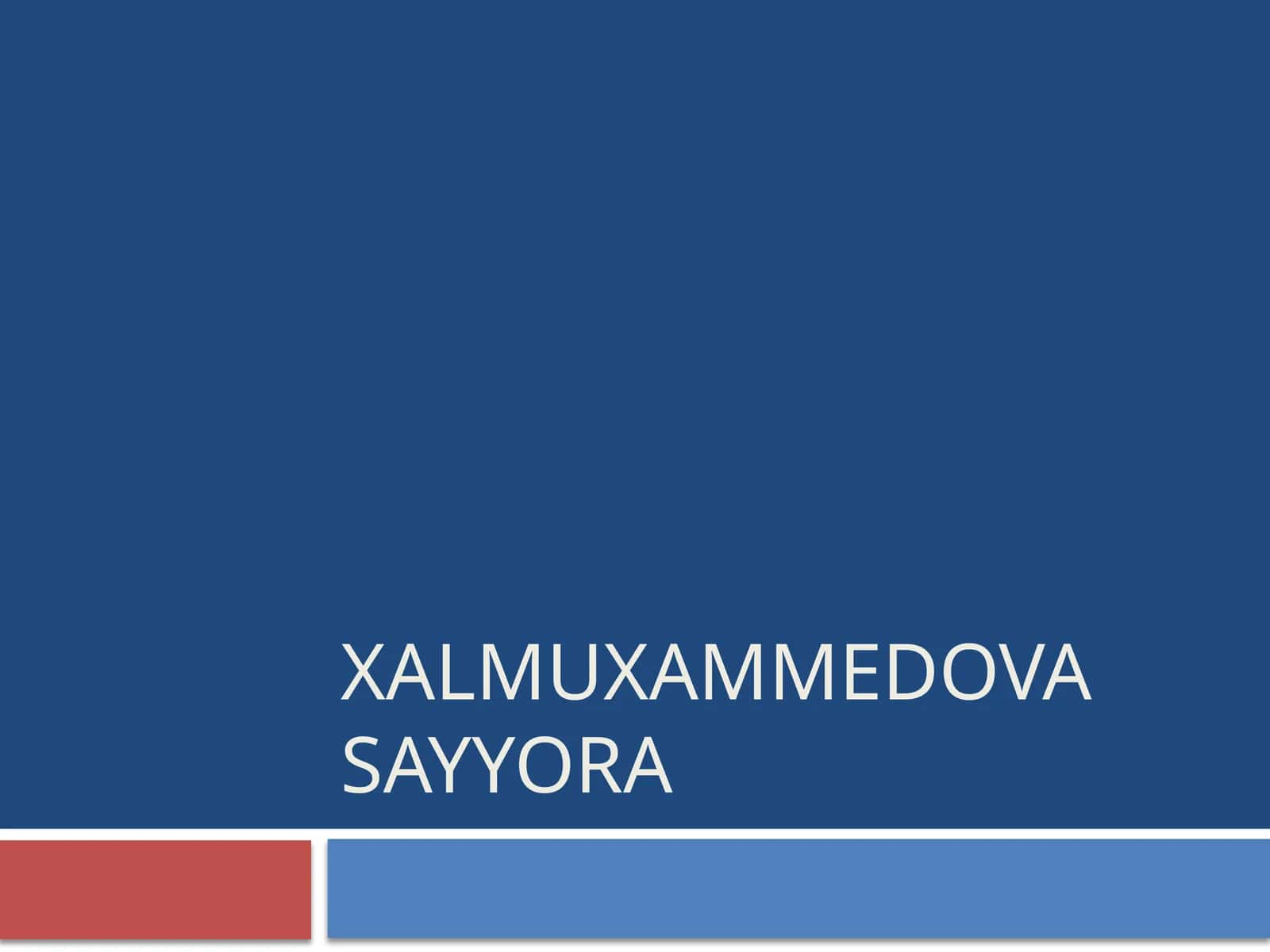 Yangi O'zbekistonda Prezident Sh.M.Mirziyoyev rahbarligida va tashabbusi ostida amalga oshirilayotgan islohotlar 1
