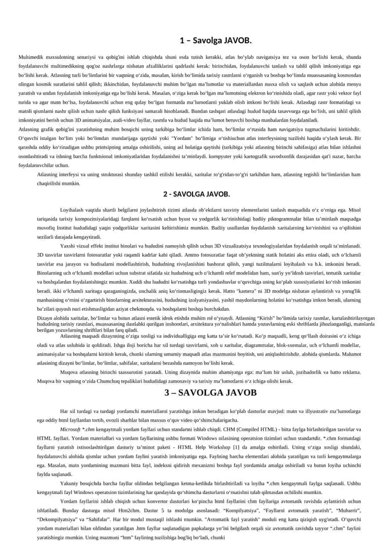 Multimedik maxsulotning senariysi va qobig'ini ishlab chiqish 1