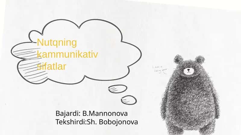 Nutqningkammunikativsifatlar 1