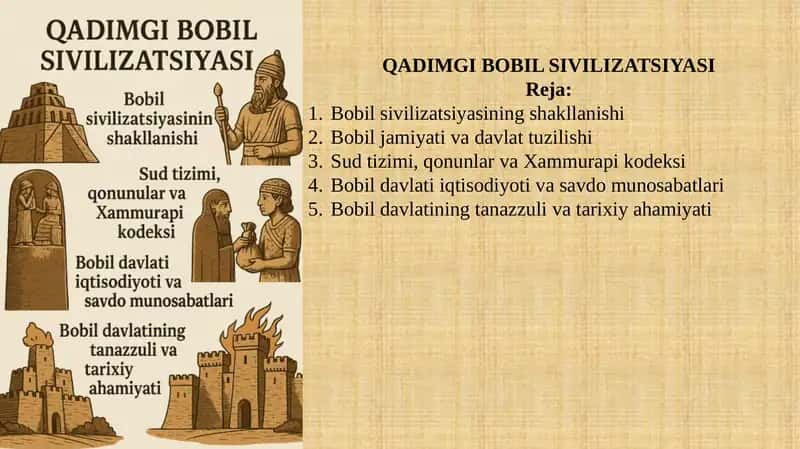 QADIMGI BOBIL SIVILIZATSIYASI 1