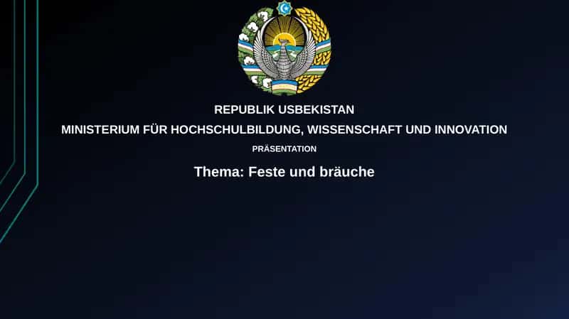 Feste und Bräuche 1