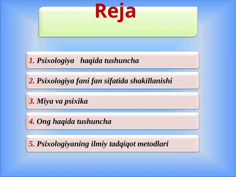 Psixologiya fanining predmeti 1