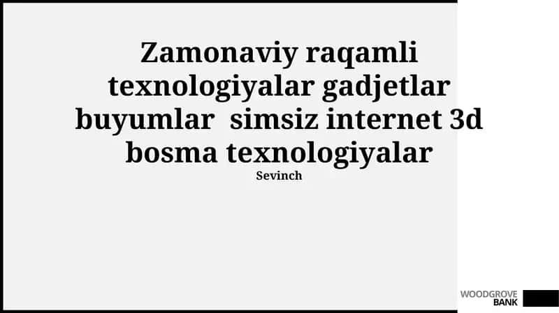 Blokcheyn texnologiyasi va kriptovalyutalar 1