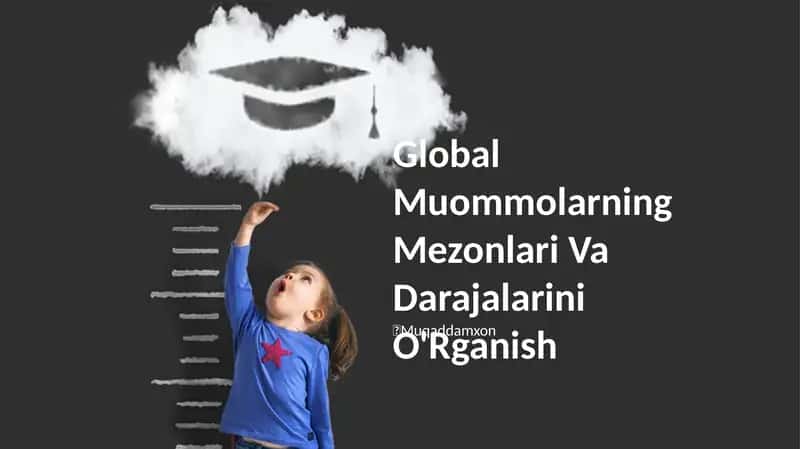 Global Muommolarning Mezonlari Va Darajalarini O'Rganish 1