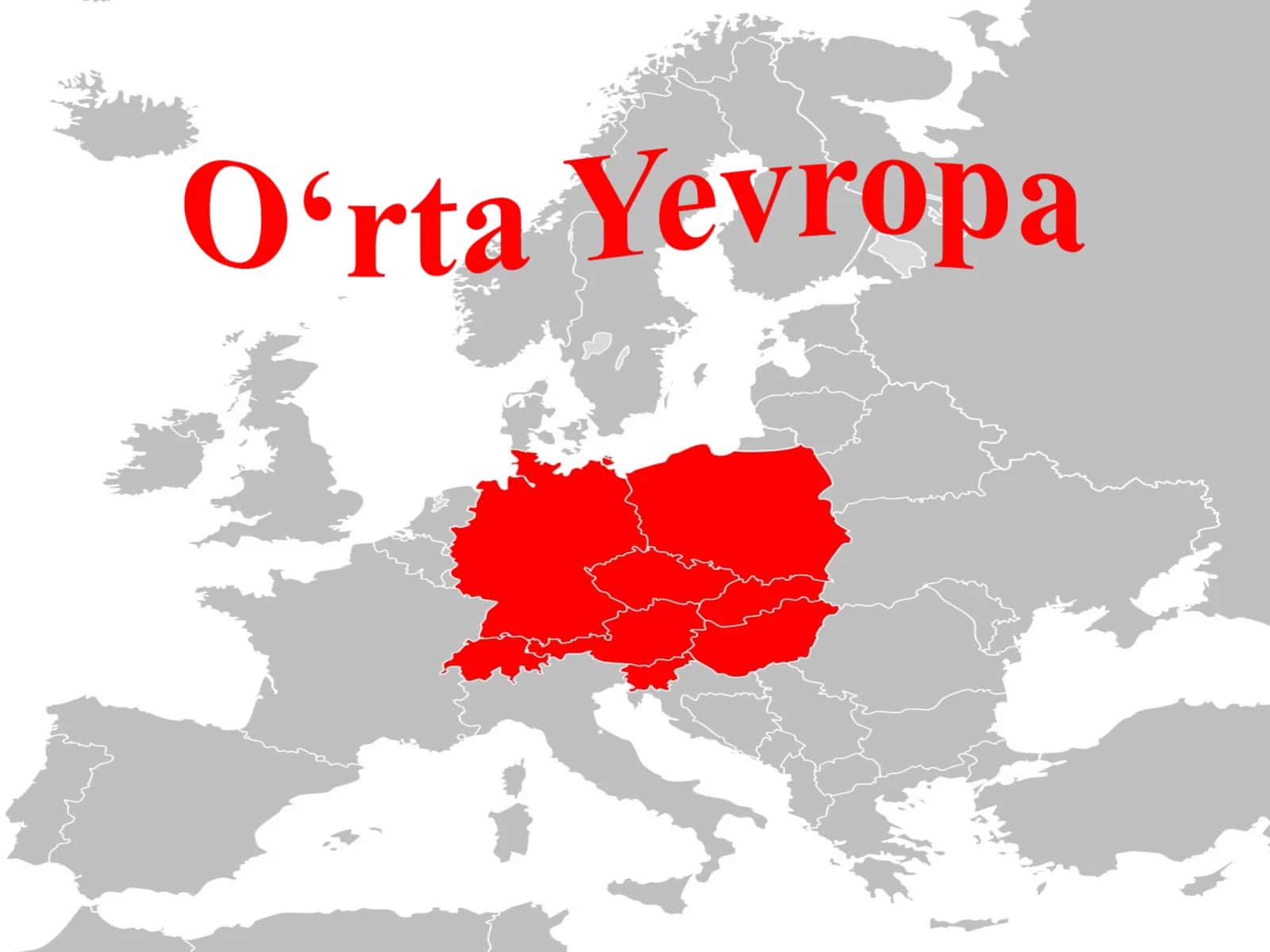O‘rta Yevropa 1