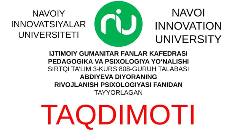 Bolalik Psixoanalizi 1