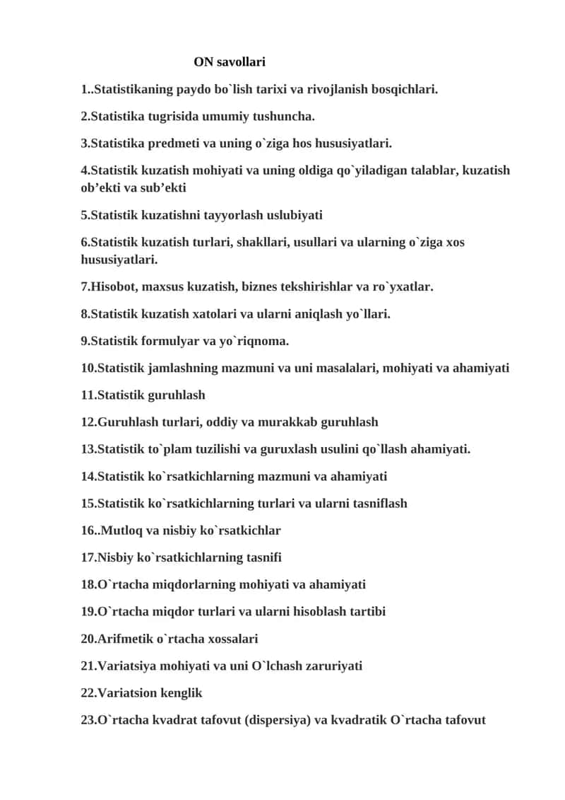 Statistika 1