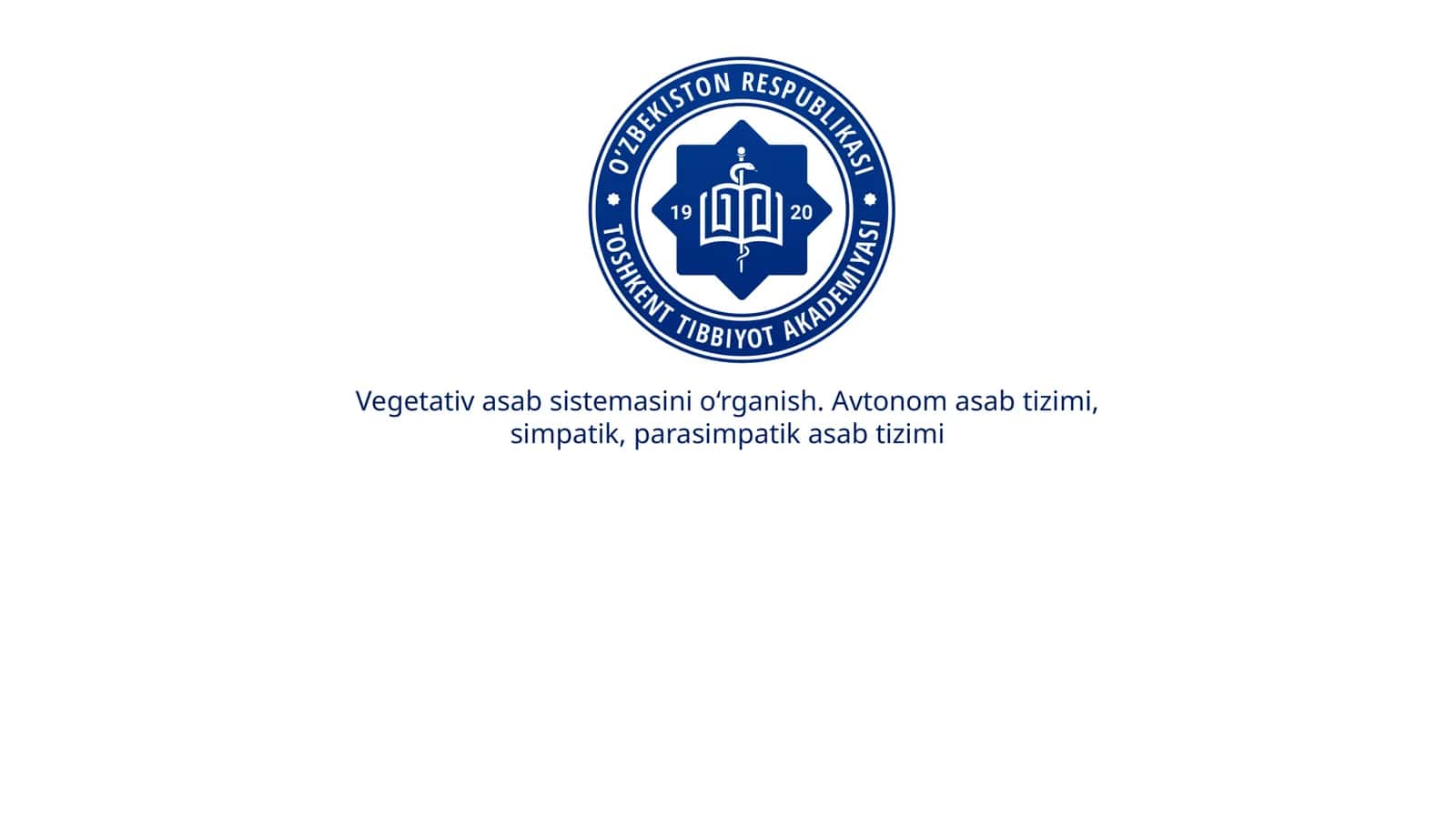 vegetativ nerv sistemasi fizologiyasi pptx 1