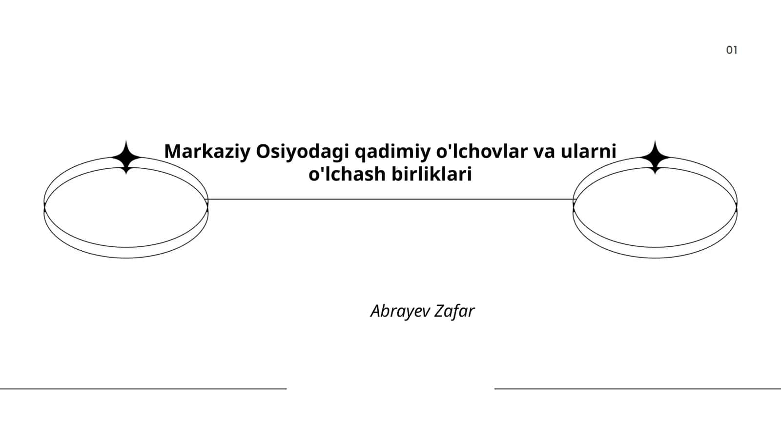 Markaziy Osiyodagi qadimiy o'lchovlar va ularni o'lchash birliklari 1