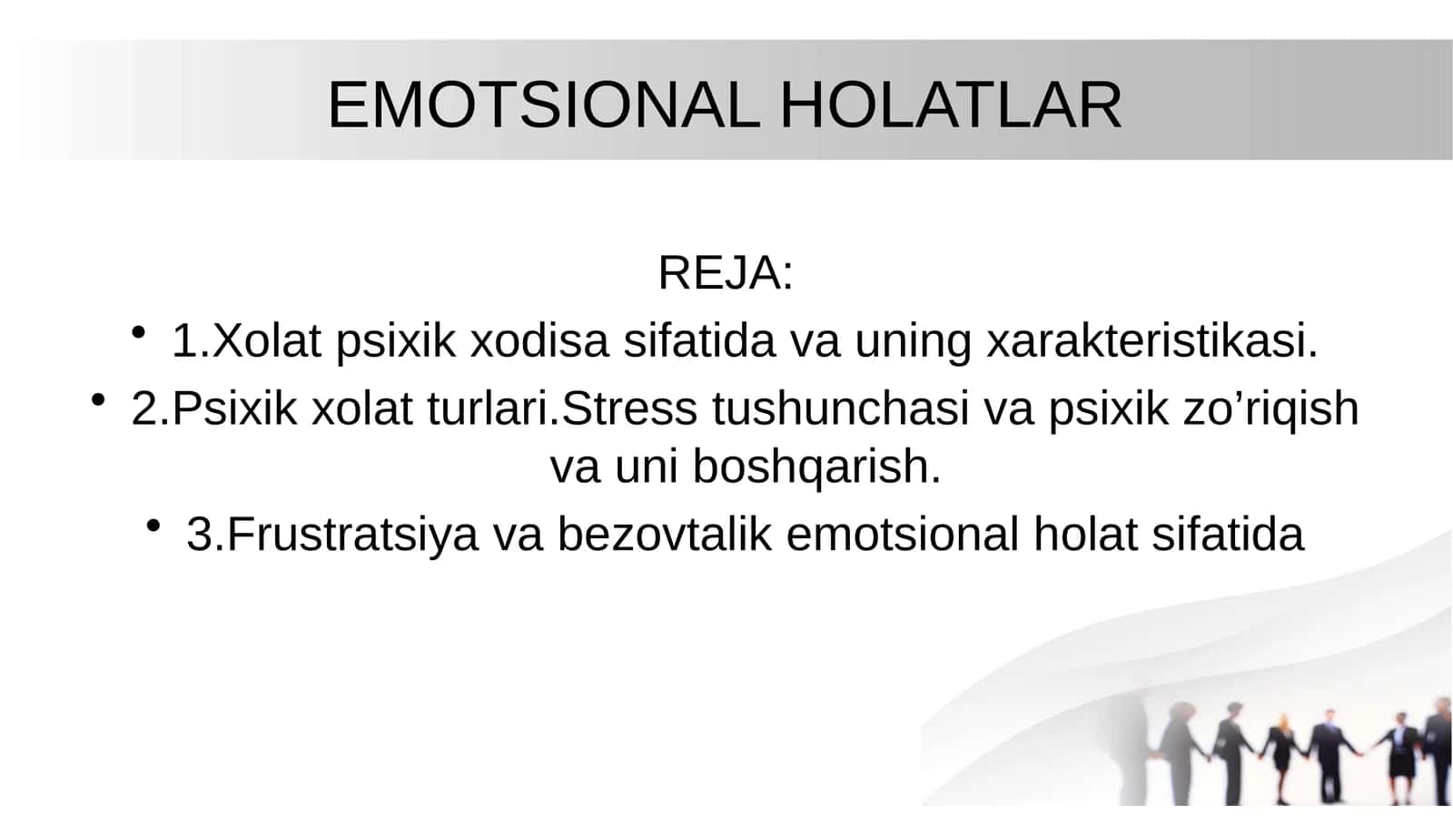 EMOTSIONAL HOLATLAR 1